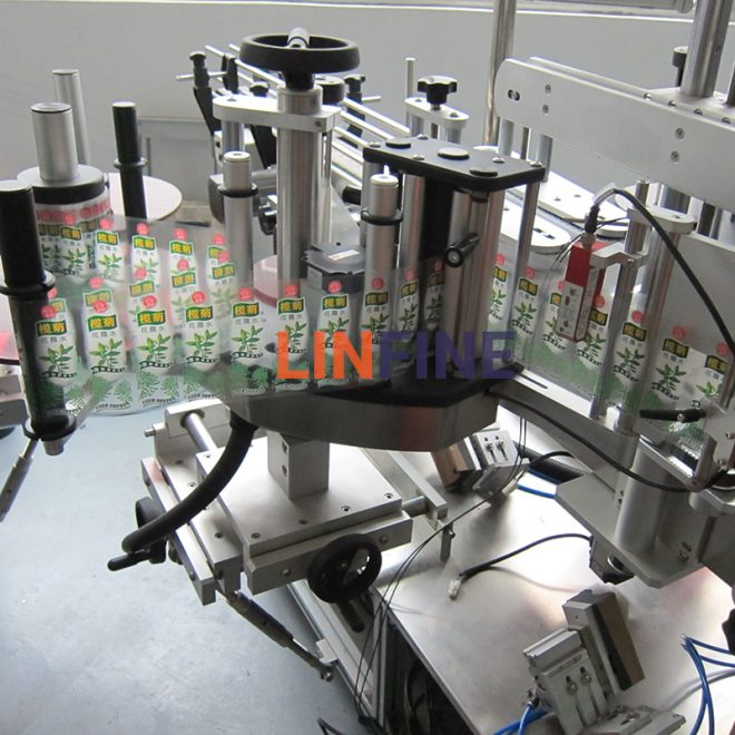 automatic round bottle labeling machine stickers